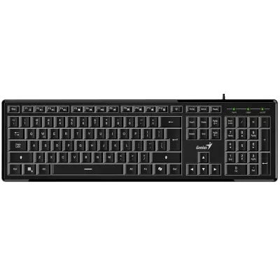 Клавіатура GENIUS SlimStar 820, Чорний