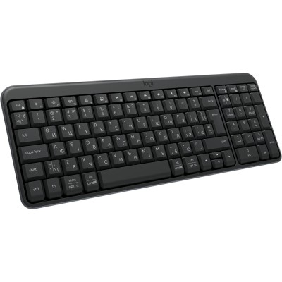Клавіатура LOGITECH K250 Wireless - GRAPHITE - UKR Клавіатура LOGITECH K250 Wireless - GRAPHITE - UKR