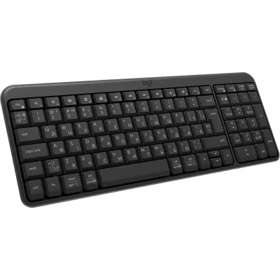 Клавіатура LOGITECH K250 Wireless - GRAPHITE - UKR