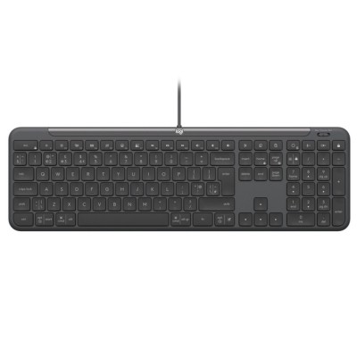 Клавіатура LOGITECH Signature Slim K620 Wired Keyboard for Business -GRAPHITE (920-013333)