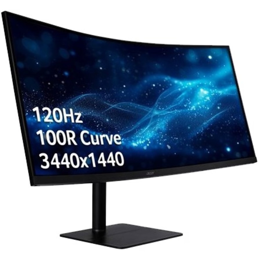 Монiтор TFT ACER 34" CZ342CURJ0bmiphuzx (UM.CC2EE.001) 21:9 VA Curved WQHD 120Hz 1.07B USB-C HAS MM Монiтор TFT ACER 34" CZ342CURJ0bmiphuzx (UM.CC2EE.001) 21:9 VA Curved WQHD 120Hz 1.07B USB-C HAS MM