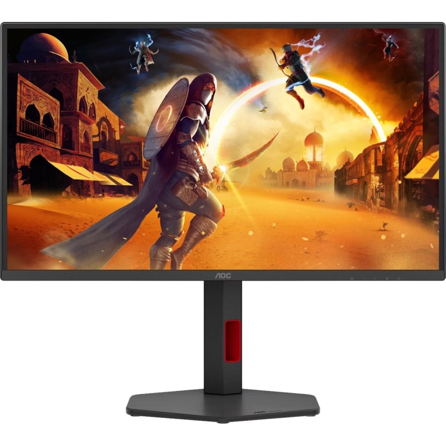 Монiтор TFT AOC 24.5" Q25G4SR IPS QHD 400nit 300Hz 2*HDMI DP Pivot Black/Red Монiтор TFT AOC 24.5" Q25G4SR IPS QHD 400nit 300Hz 2*HDMI DP Pivot Black/Red