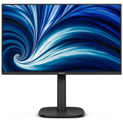 Монiтор TFT PHILIPS 23.8" 24B2N3200J/00 IPS FHD 120hz VGA HDMI DP USB Pivot MM TCO Black