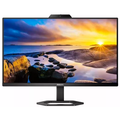 Монiтор TFT PHILIPS 23.8" 24E1N5300HE/00 IPS FHD 75hz HDMI DP USB-C HAS WebCam MM Black