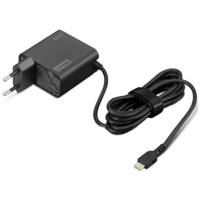 Адаптер живлення Lenovo 65W USB-C Wall Адаптер живлення Lenovo 65W USB-C Wall