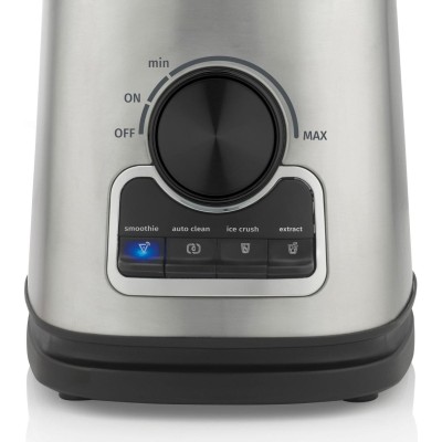 Блендер Gorenje стаціонарний 1400Вт, чаша-1750мл, додаткові ємкості, кавомолка, кришення льоду, приготування супу, імпульсний ре Блендер Gorenje стаціонарний 1400Вт, чаша-1750мл, додаткові ємкості, кавомолка, кришення льоду, приготування супу, імпульсний ре