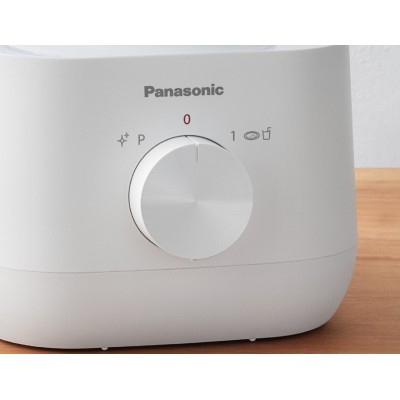 Блендер Panasonic стаціонарний, 450Вт, чаша-1350мл, млин., для спецій, білий Блендер Panasonic стаціонарний, 450Вт, чаша-1350мл, млин., для спецій, білий
