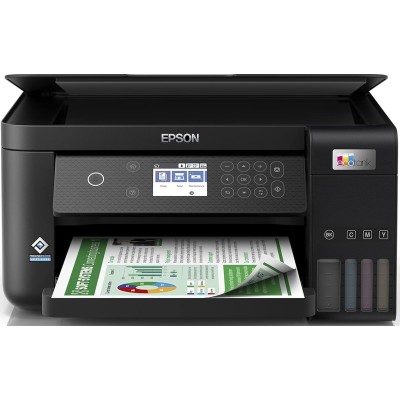 БФП ink color A4 Epson EcoTank L6260 33_20 ppm Duplex USB Ethernet Wi-Fi 4 inks Black Pigment