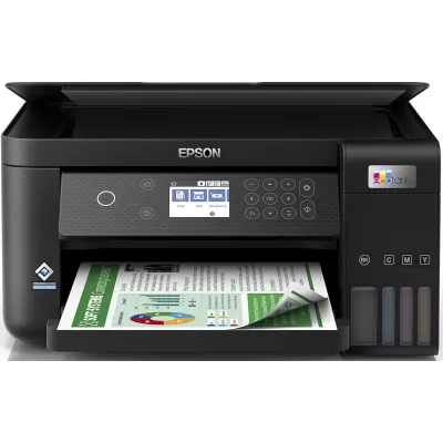 БФП ink color A4 Epson EcoTank L6260 33_20 ppm Duplex USB Ethernet Wi-Fi 4 inks Black Pigment