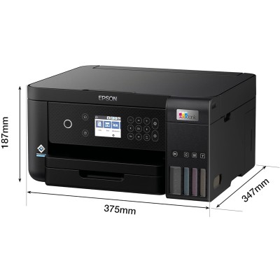 БФП ink color A4 Epson EcoTank L6260 33_20 ppm Duplex USB Ethernet Wi-Fi 4 inks Black Pigment