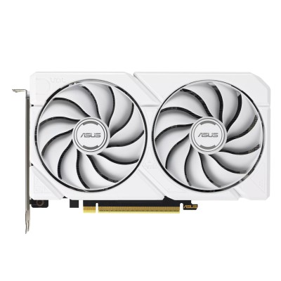 Вiдеокарта ASUS Radeon RX 9060 XT 16GB GDDR6 OC DUAL-RX9060XT-16G-WHITE білий Вiдеокарта ASUS Radeon RX 9060 XT 16GB GDDR6 OC DUAL-RX9060XT-16G-WHITE білий