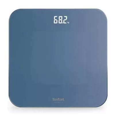 Ваги Tefal підлогові Classic, 180кг, AAAx3 в комплекті, скло, темно-синій