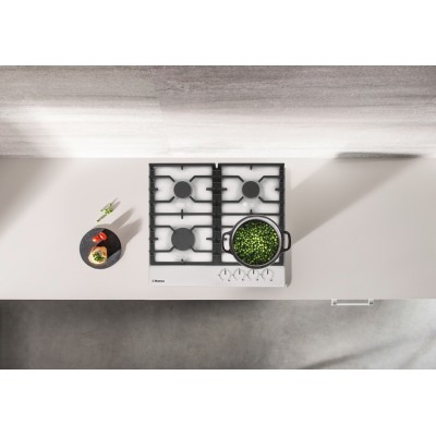 Варильна поверхня Hansa газова, 59см, чавун, біла