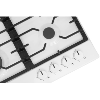 Варильна поверхня Hansa газова, 59см, чавун, біла