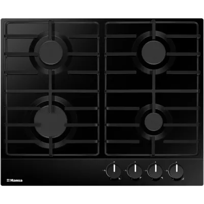 Варильна поверхня Hansa газова, 60см, чорний