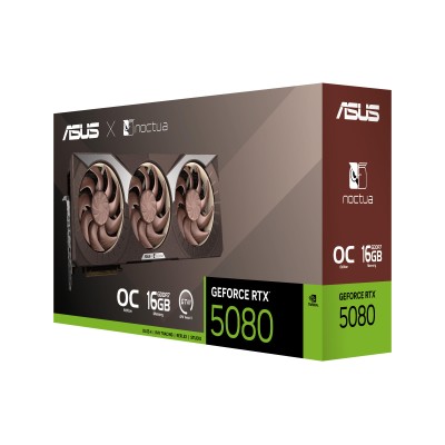 Відеокарта ASUS GeForce RTX 5080 16GB GDDR7 OC RTX5080-O16G-NOCTUA Відеокарта ASUS GeForce RTX 5080 16GB GDDR7 OC RTX5080-O16G-NOCTUA