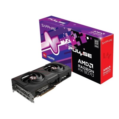 Відеокарта SAPPHIRE Radeon RX 9070 16GB GDDR6 PULSE GAMING OC Відеокарта SAPPHIRE Radeon RX 9070 16GB GDDR6 PULSE GAMING OC