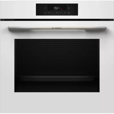 Духова шафа Bosch електрична, 76л, A, дисплей, конвекція, телескопічні направляючі (2 рівня), soft closing, білий