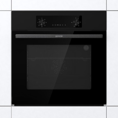 Духова шафа Gorenje електрична, 61л, A+, дисплей, конвекція, чорний Духова шафа Gorenje електрична, 61л, A+, дисплей, конвекція, чорний