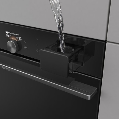 Духова шафа Gorenje електрична, 77л, A+, Wi-Fi, пароварка, дисплей, конвекція, готув. на різн рівнях, чорний Духова шафа Gorenje електрична, 77л, A+, Wi-Fi, пароварка, дисплей, конвекція, готув. на різн рівнях, чорний