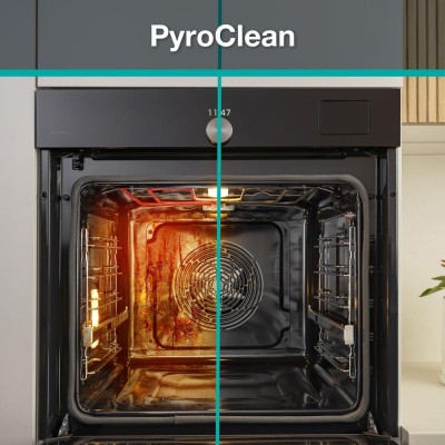 Духова шафа Gorenje електрична, 77л, A+, Wi-Fi, пароварка, дисплей, конвекція, готув. на різн рівнях, чорний Духова шафа Gorenje електрична, 77л, A+, Wi-Fi, пароварка, дисплей, конвекція, готув. на різн рівнях, чорний
