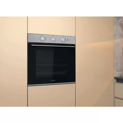Духова шафа Whirlpool електрична, 71л, A, конвекція, нерж Духова шафа Whirlpool електрична, 71л, A, конвекція, нерж