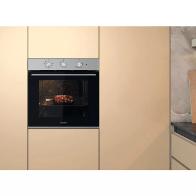 Духова шафа Whirlpool електрична, 71л, A, конвекція, нерж Духова шафа Whirlpool електрична, 71л, A, конвекція, нерж