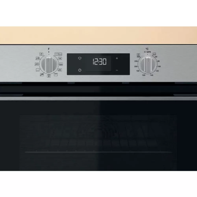 Духова шафа Whirlpool електрична, 71л, A+, дисплей, конвекція, телескопічні напрямні, нерж Духова шафа Whirlpool електрична, 71л, A+, дисплей, конвекція, телескопічні напрямні, нерж