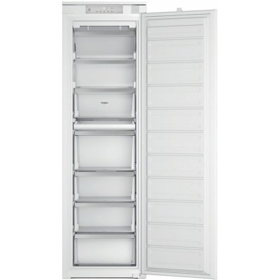 Морозильна камера Whirlpool вбудована, 177x54х54.5, 209л, А++, NF, інв., білий