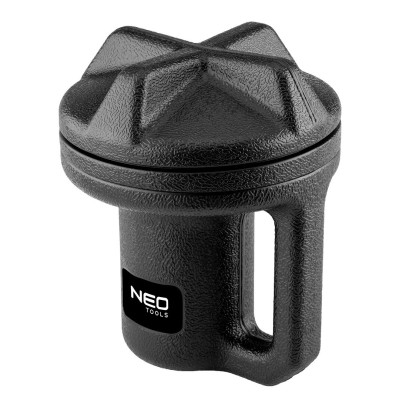 Обігрівач газовий туристичний Neo Tools, 92г/год, картриджний, регулятор, п'єзопідпал, чорний Обігрівач газовий туристичний Neo Tools, 92г/год, картриджний, регулятор, п'єзопідпал, чорний