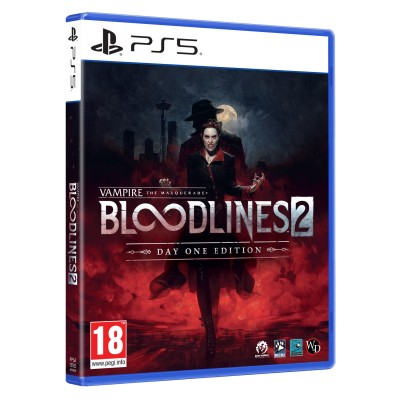 Гра консольна PS5 Vampire: The Masquerade - Bloodlines 2, Day One Edition, BD диск