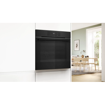 Духова шафа Bosch електрична, 76л, A, дисплей, конвекція, телескопічні направляючі (2 рівні), чорний Духова шафа Bosch електрична, 76л, A, дисплей, конвекція, телескопічні направляючі (2 рівні), чорний