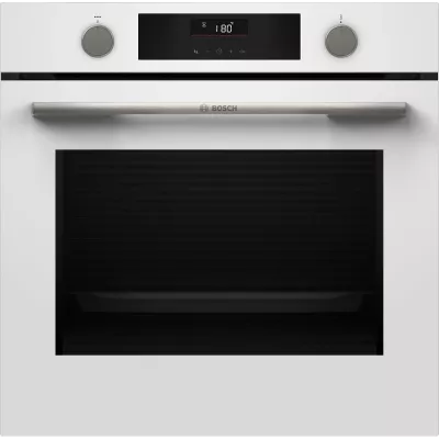 Духова шафа Bosch електрична, 76л, A, дисплей, конвекція, телескопічні направляючі, белый