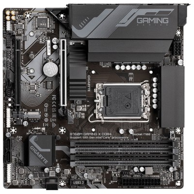 Материнська плата GIGABYTE B760M GAMING X DDR4 s1700 B760 2xDDR4 HDMI mATX (B760M_GAMING_X_DDR4)