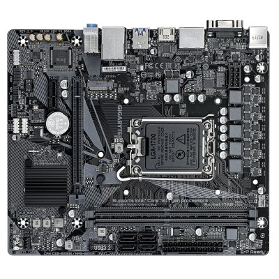 Материнська плата GIGABYTE H610M S2H V3 DDR4 s1700 H610 2xDDR4 HDMI DP D-Sub mATX (H610M_S2H_V3_DDR4) Материнська плата GIGABYTE H610M S2H V3 DDR4 s1700 H610 2xDDR4 HDMI DP D-Sub mATX (H610M_S2H_V3_DDR4)