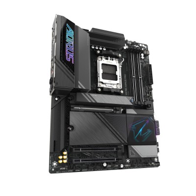 Материнська плата GIGABYTE X870E AORUS PRO sAM5 X870 4xDDR5 M.2 HDMI DP Wi-Fi BT ATX (X870E_AORUS_PRO)