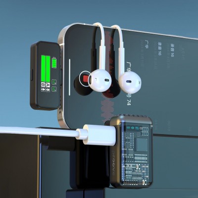 Бездротовий петличний мікрофон Proove Ripple (PRWM00002001) black Бездротовий петличний мікрофон Proove Ripple (PRWM00002001) black