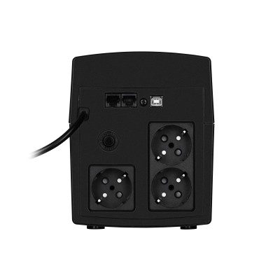 Джерело безперебійного живлення 2E DD1200, 1200VA/720W, LCD, USB, 3xSchuko (2E-DD1200) Джерело безперебійного живлення 2E DD1200, 1200VA/720W, LCD, USB, 3xSchuko (2E-DD1200)
