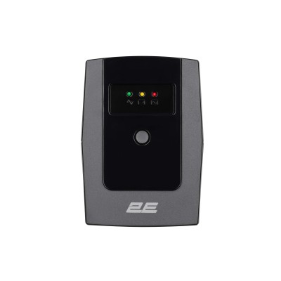 Джерело безперебійного живлення 2E ED850, 850VA/480W, LED, 2xSchuko (2E-ED850) Джерело безперебійного живлення 2E ED850, 850VA/480W, LED, 2xSchuko (2E-ED850)