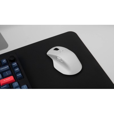 Миша Keychron M6 BT/WL/USB-A/USB-C, білий (M6-A3)