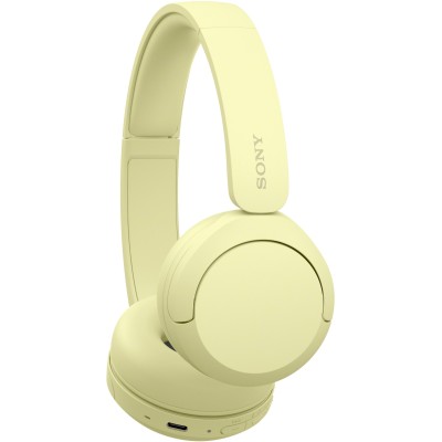 Навушники On-ear Sony WH-CH520 BT 5.2, SBC, AAC, Wireless, Mic, Жовтий