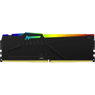 Оперативна пам'ять Kingston DDR5 16GB 5200 FURY Beast RGB (KF552C40BBA-16)