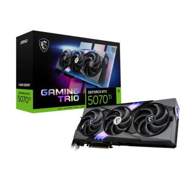 Відеокарта MSI GeForce RTX 5070 Ti 16GB GDDR7 GAMING TRIO OC (912-V531-286)