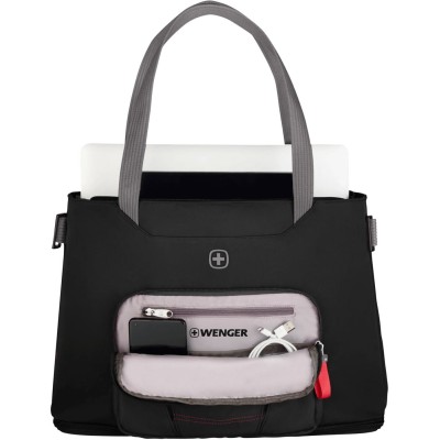 Сумка Wenger, Motion Deluxe Tote для н/б 15.6", чорна Сумка Wenger, Motion Deluxe Tote для н/б 15.6", чорна