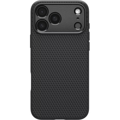Чохол Spigen для iPhone 17 Pro, Liquid Air, Matte Black