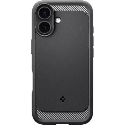 Чохол Spigen для iPhone 17, Rugged Armor MagFit, Matte Black