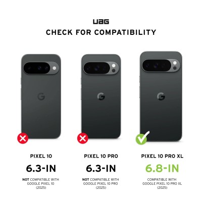 Чохол UAG для Google Pixel 10 Pro XL, Pathfinder Clear MagSafe, Ash