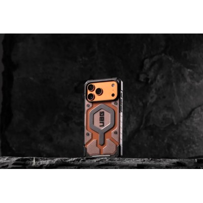 Чохол UAG для iPhone 17 Pro Max, Pathfinder Clear MagSafe, Ice/Silver