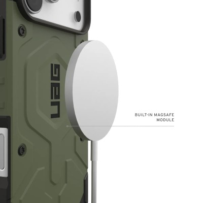 Чохол UAG для iPhone 17 Pro Max, Pathfinder MagSafe, Olive