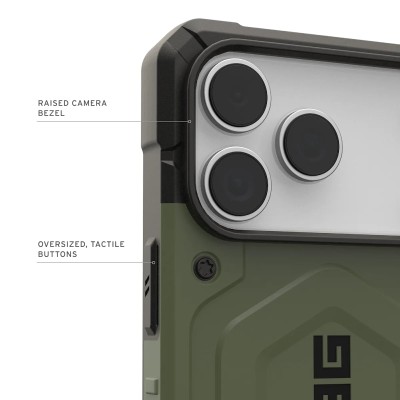 Чохол UAG для iPhone 17 Pro Max, Pathfinder MagSafe, Olive